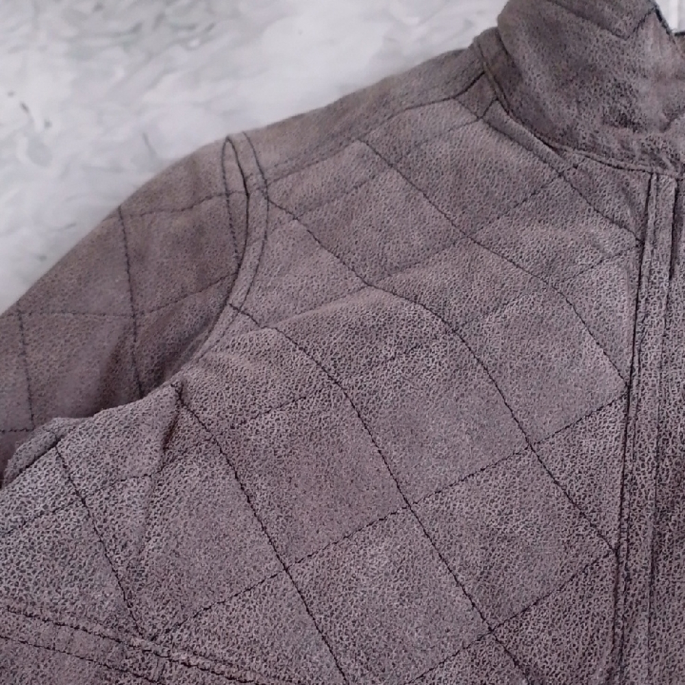 Danier Leather Quilted Moto Jacket - Picture 5 of 9